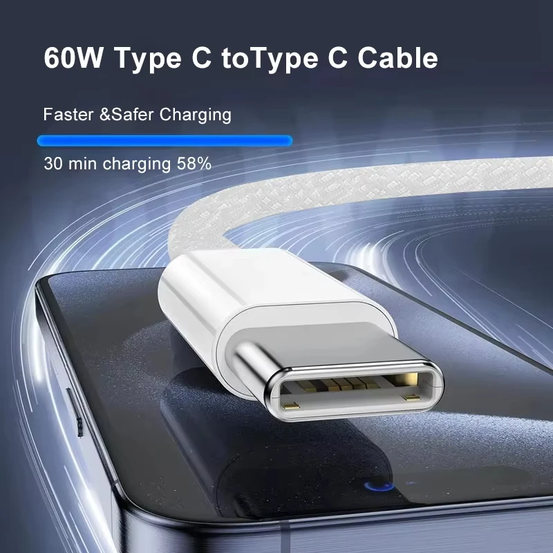 PD 30W Fast Charger Power Adapter For iPhone 17 Pro Max USB Type C To C Fast Charging Cable For iPhone Air 16e 15 Quick Charging