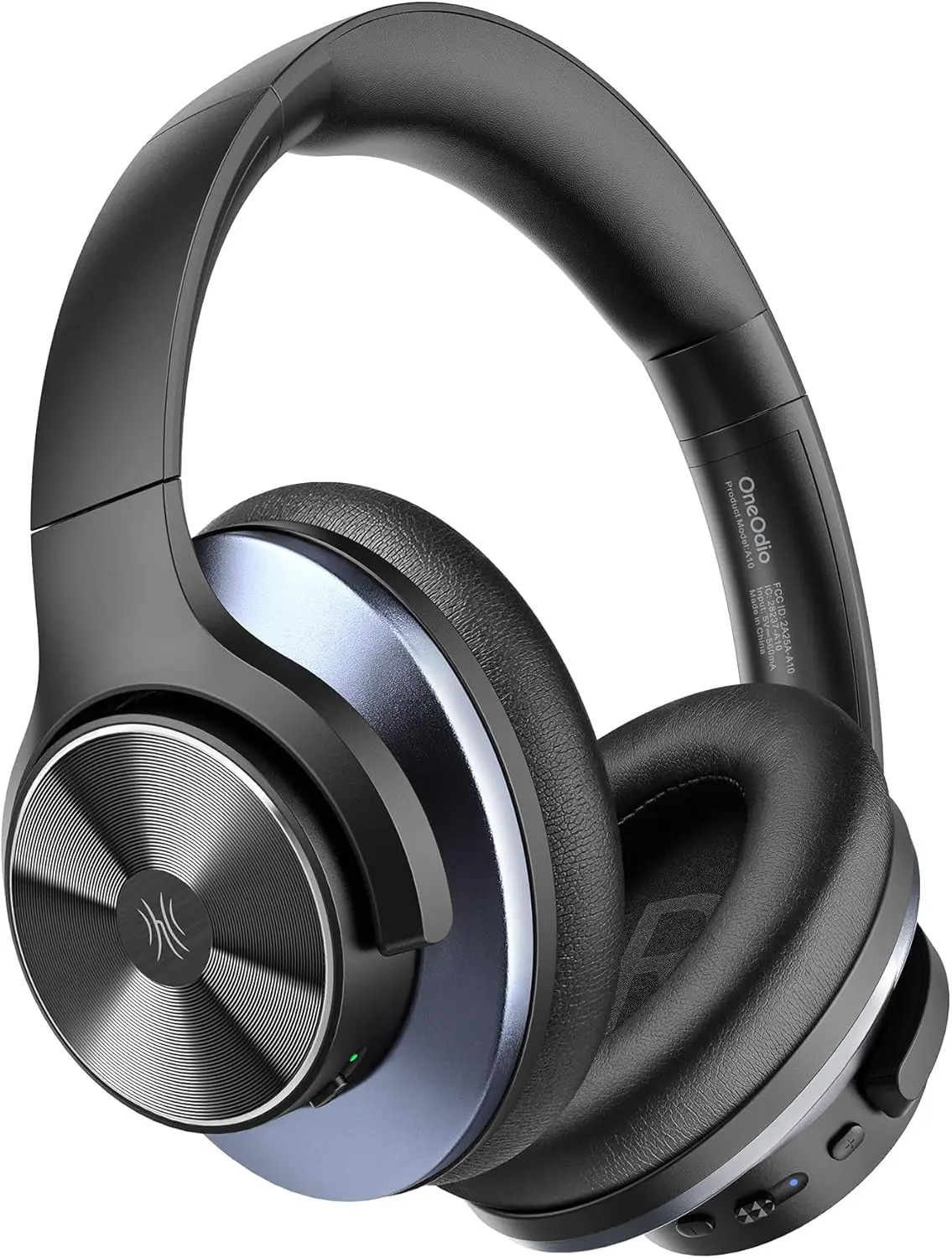 

Hybrid Active Noise Cancelling Wireless Over-Ear Headphones with 62H Playtime, Fast Charging, Hi-Res Audio
