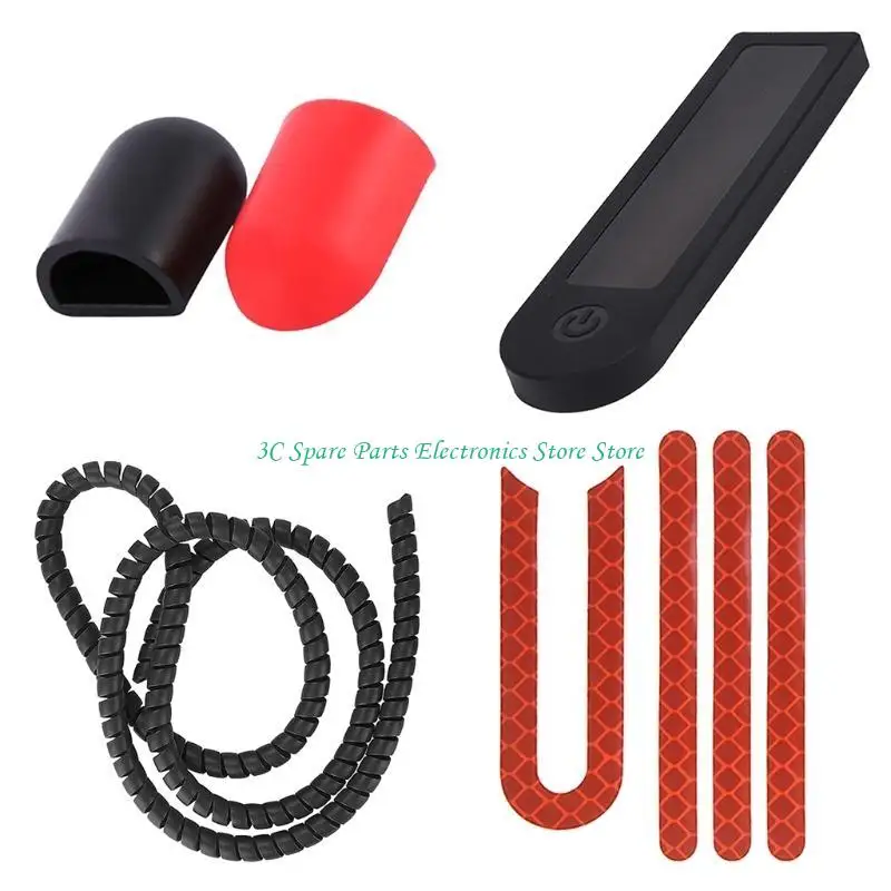 SZ Scooter Protector, набор из 4 предметов, мягкий силиконовый защитный набор, подходит для M365