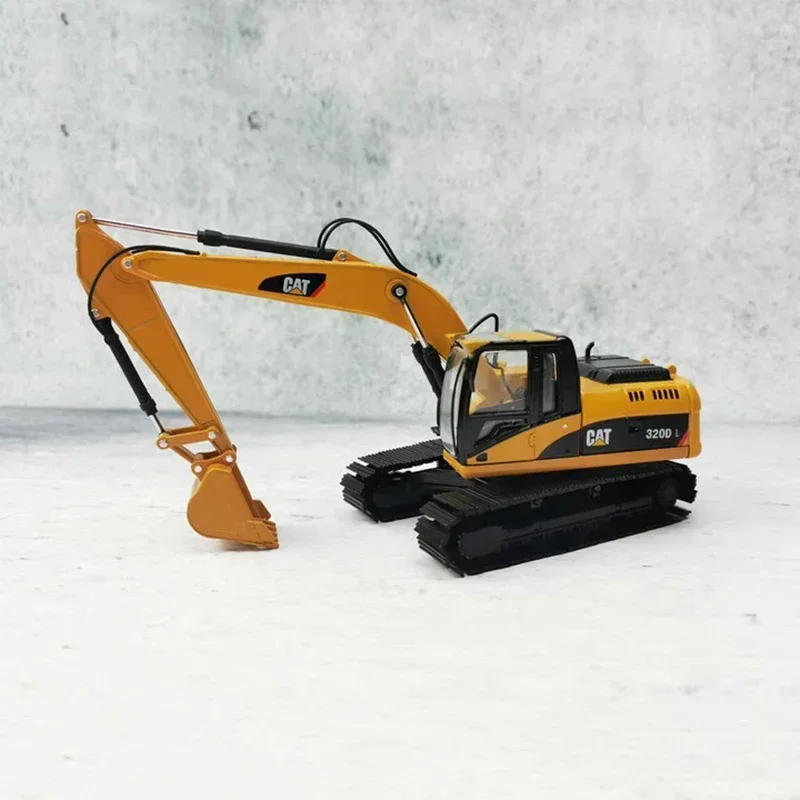 1/50 CAT320DL CAT320D L Excavator Alloy Construction Machinery Alloy Engineering Vehicle Model Collectible Ornaments Souvenirs