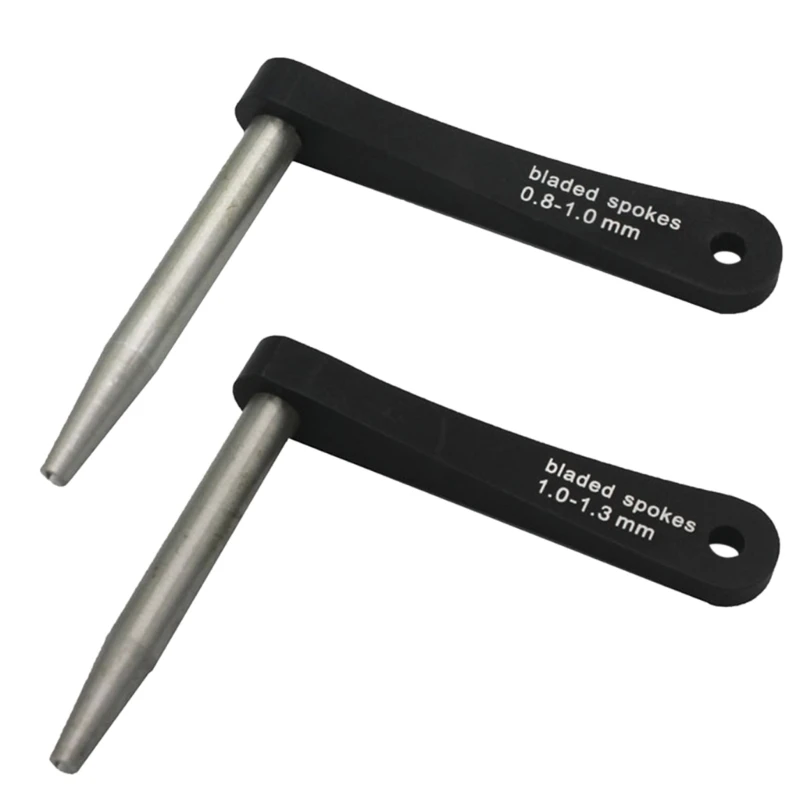 

Parking Tool Spoke Holder Road Bike Spokes Holder Repair Wrench 0.8-1.0mm/1-1.3mm Spoke Repair Tool Flat Spoke Tool