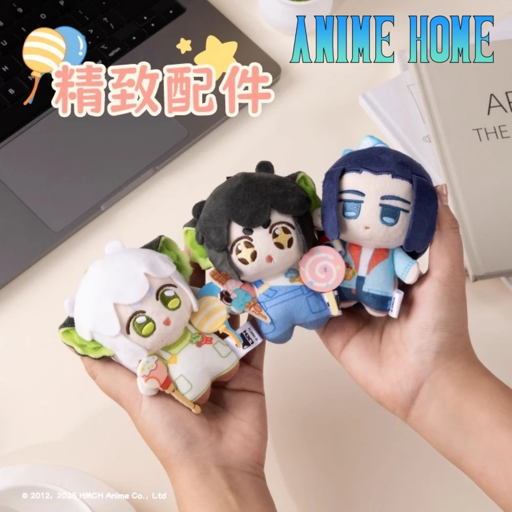 

Official Anime The Legend of Hei Luo XiaoHei Wu Xian Plushie 10cm Doll Toy Plush Keychain Pendant Original Cartoon Cosplay