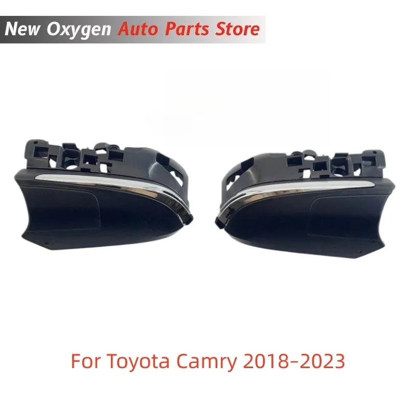 

Rearview Mirror Lower Cover & Chrome Trim Strip, Side Mirror Shell Replacement for Toyota Camry 2018–2023 Left & Right