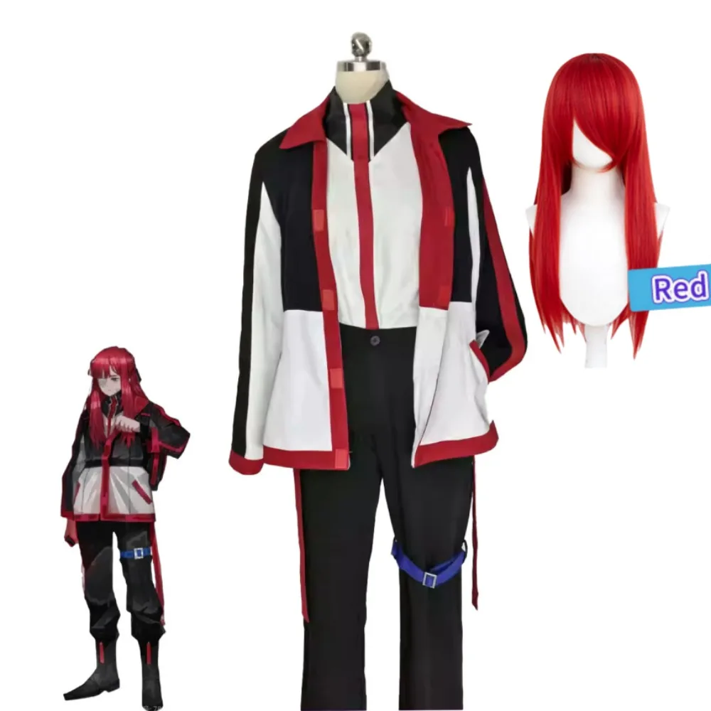 Anime Limbus Company Yuri Cosplay Costume Coat Pants Suit Casual Daily Wear Anime Character Style Convention Costume