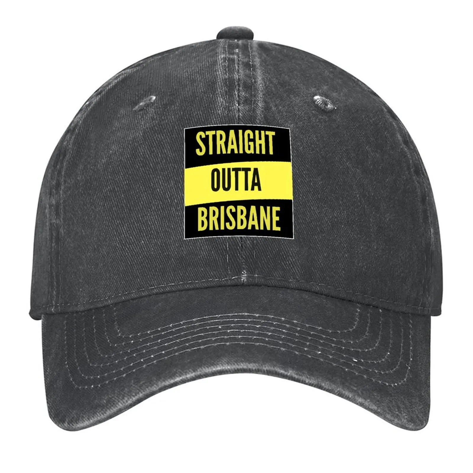 

Straight outta Brisbane. Baseball Cap Hat Man For The Sun Golf Cap Luxury Brand Hood Women's Beach Outlet 2025 Men's