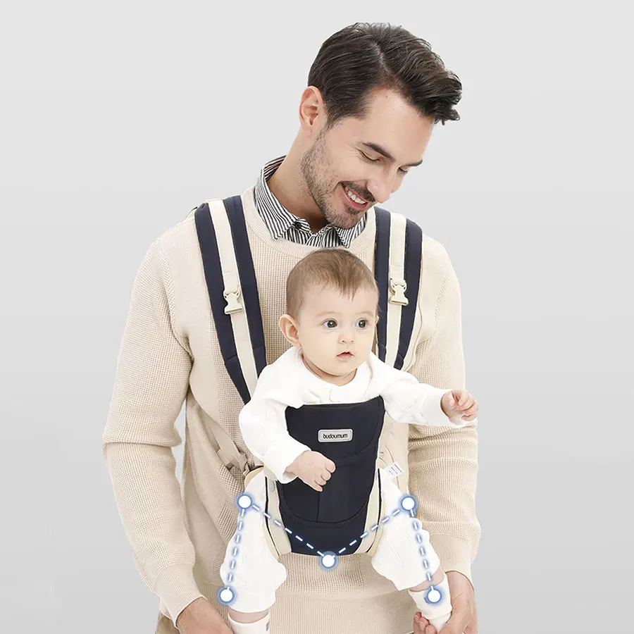 

Baby Carrier Lightweight All Season Waist Multi-functional Baby Carrier Dual-use Labor-saving Baby Carrier Freeing Hands