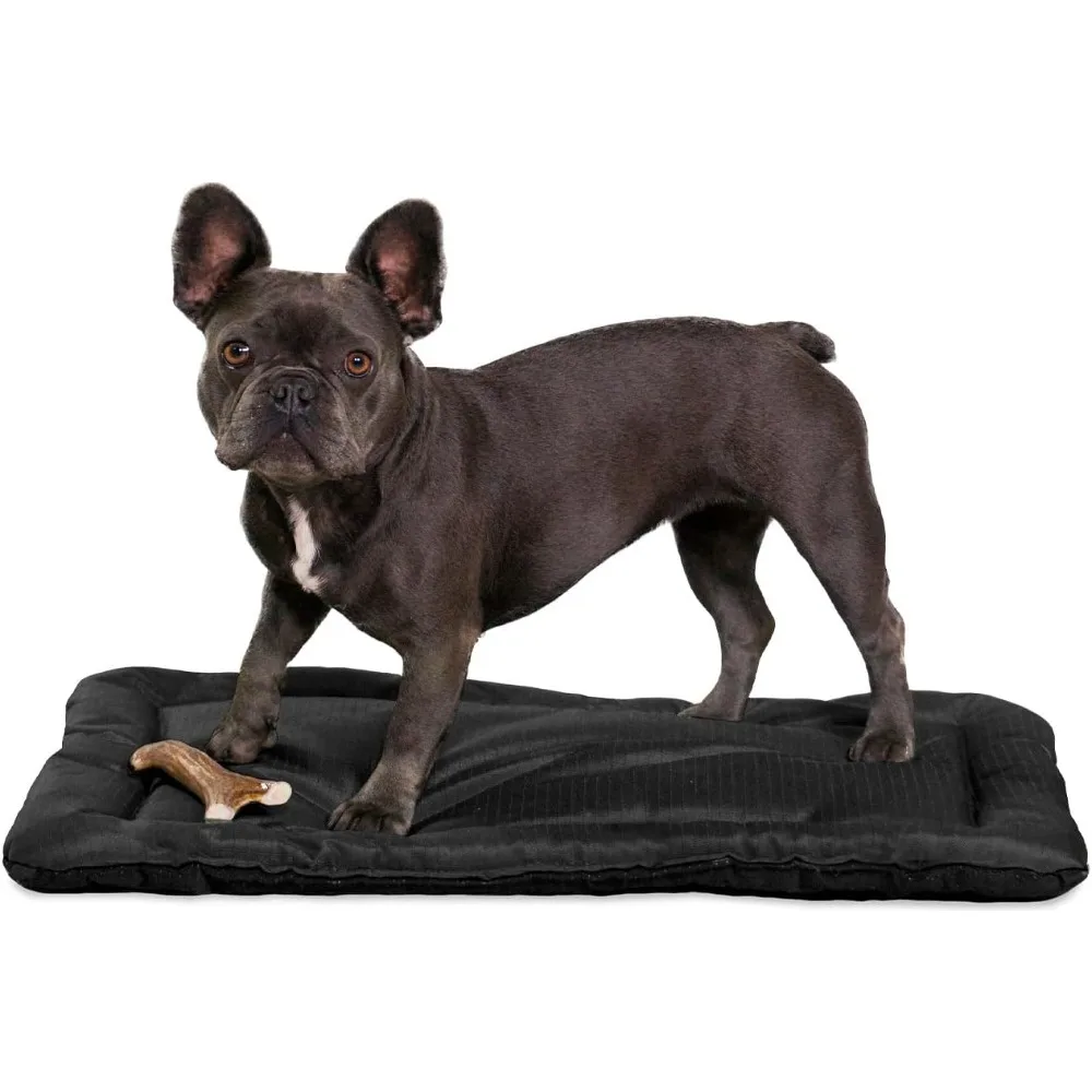 Sturdy rip-proof dog box mat - durable and machine washable, non-slip bottom, fits 30 