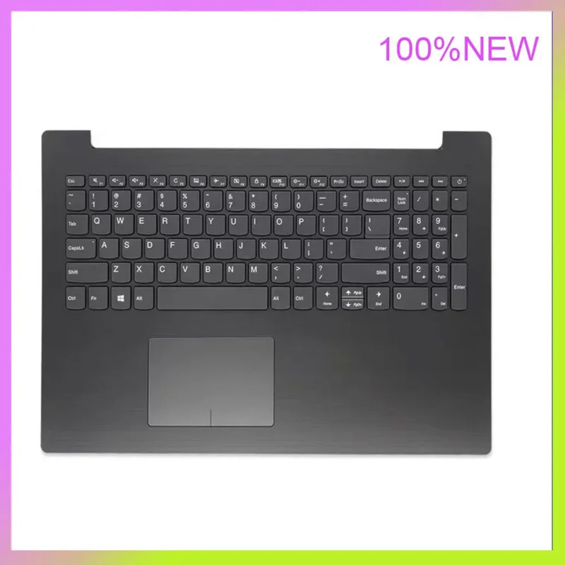 

New for Lenovo IdeaPad 330-15 330-15ich laptop LCD back cover front bezel palmrest keyboard bottom case hinges cover Black 15.6"