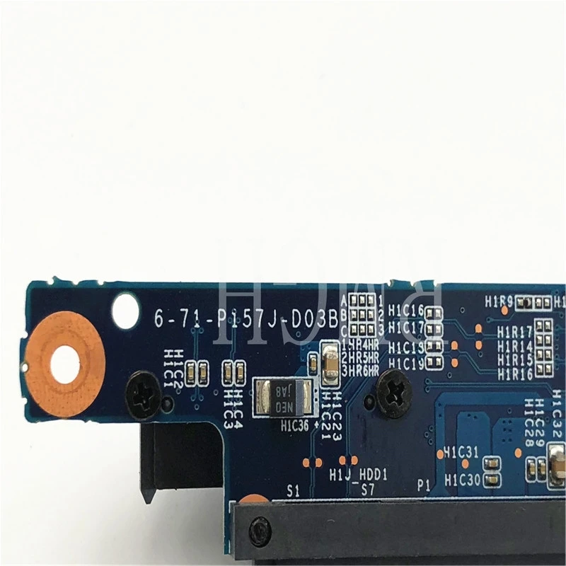 Echte Originele Voor Clevo P157SM Hard Drive Connector Board 6-71-p157j-d03b Getest 100% Goed