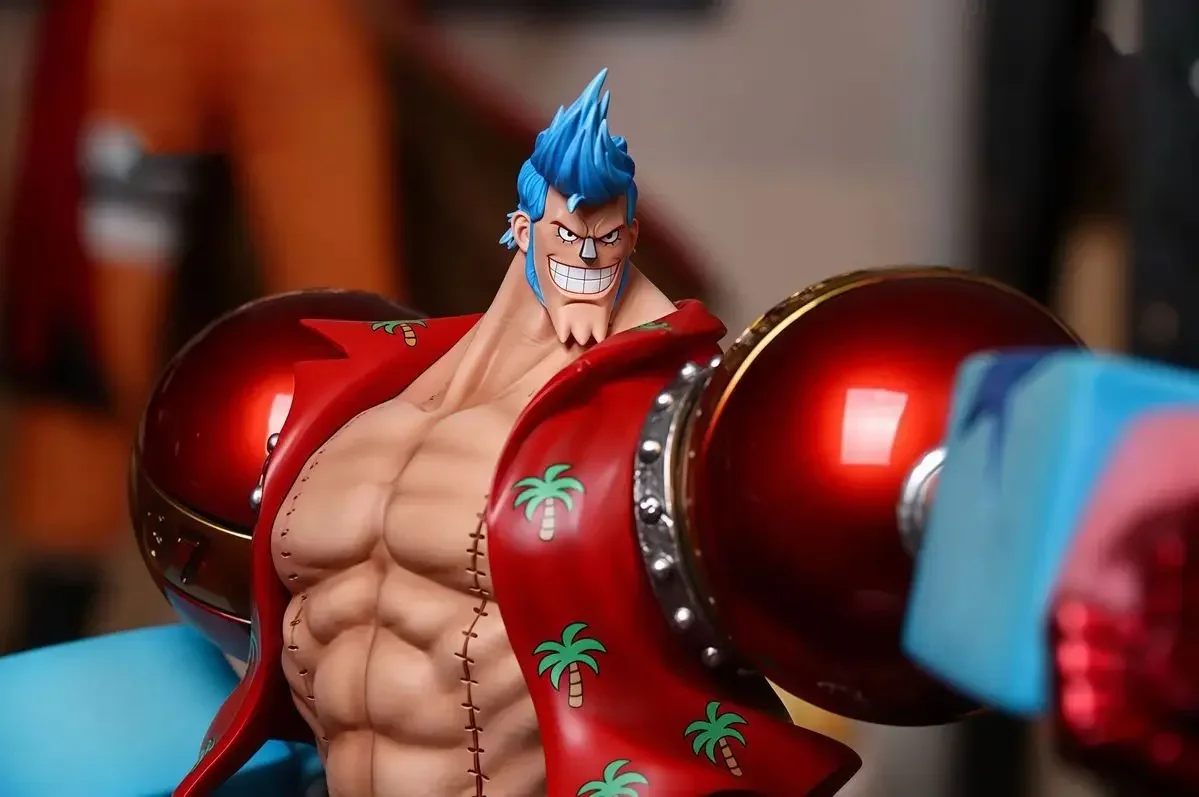 Auf Lager LK Franky Figuren 30 cm ONE PIECE Anime Figuren PVC Statue Zimmer Desktop Dekoration Sammlung Modell Ornament Spielzeug Geschenke