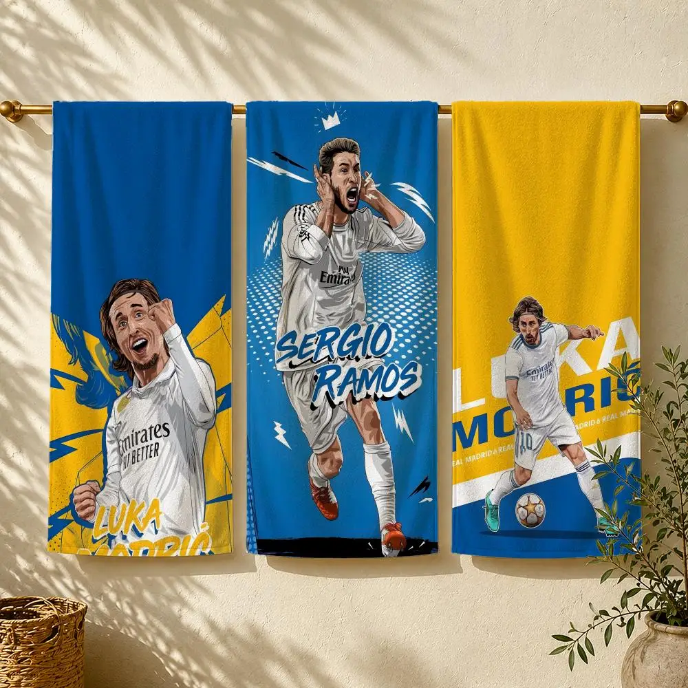 Athlete S-Sergio Ramos Towel Towel beach towel, quick drying absorbent bath towel for Swim,Gym,Camping,Outdoor hot