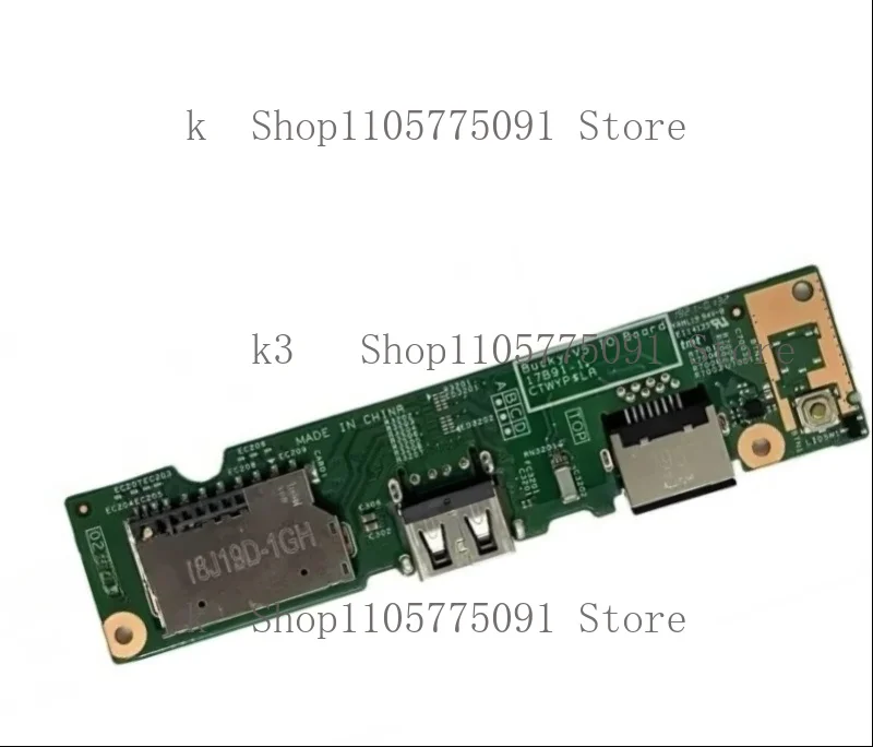 For Dell Vostro 5581 Power Button USB Port Network Card Daughter Board  01MH97