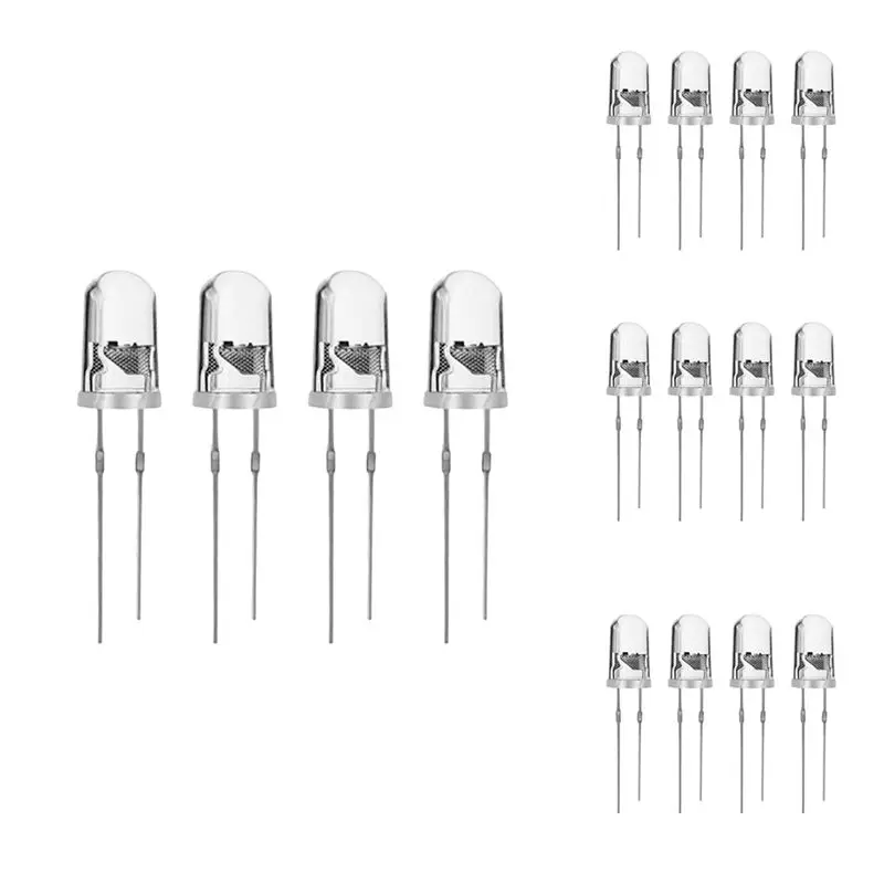 

HHO-800 шт./лот, 5 мм, круглый, фиолетовый УФ-светодиод, суперяркий, прозрачный, фиолетовый цвет