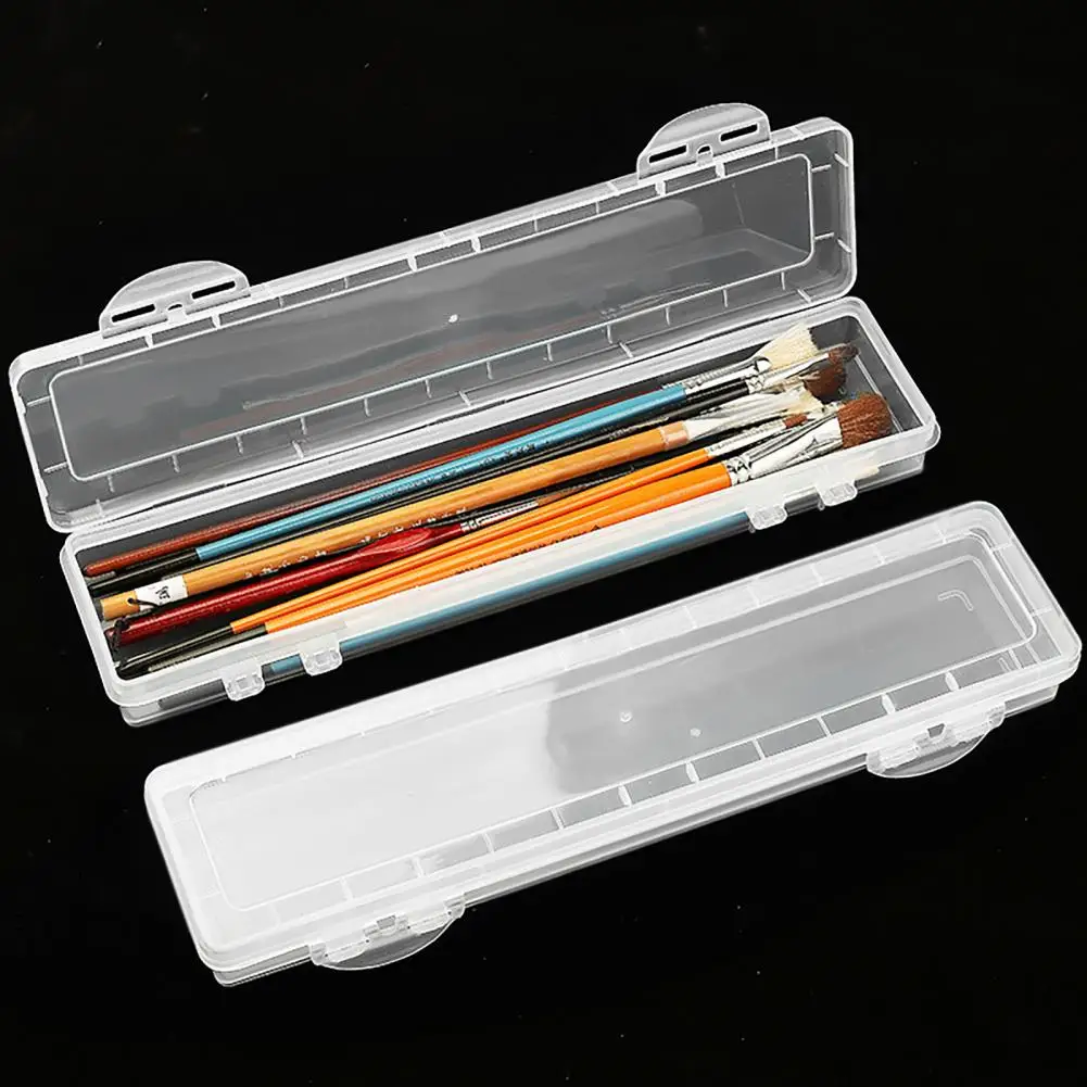 Pen Container Fashion Portable Painting Pencils Pens Storage Box Sturdy Easy Clean Pen Case
