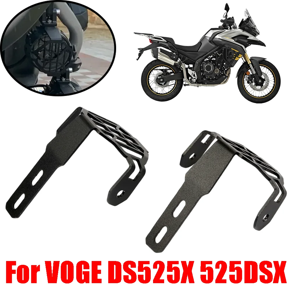 

For VOGE 525 DSX 525 DS525X 525DSX DSX525 Motorcycle Accessories Foglight Guard Grille Cover Fog Lamp Auxiliary Light Protector