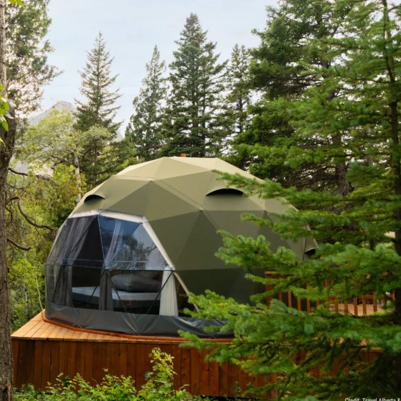 Large Luxury Glamping Domes for Commercial Resort Hotel Campground Eco Tourism Investment Projects Accommodation Solution Kit