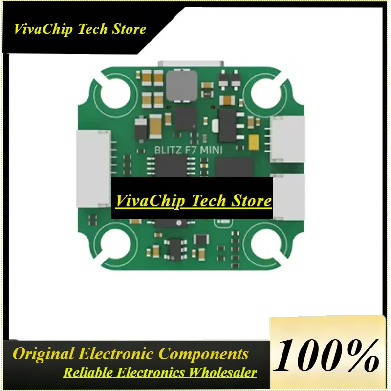 VIVaS1pcs For BLITZ Mini F7 Flight Controller BMI270 F722 W/OSD Support Smartaudio/IRC Tramp VTX Protocol 20x20mm For FPV Drone