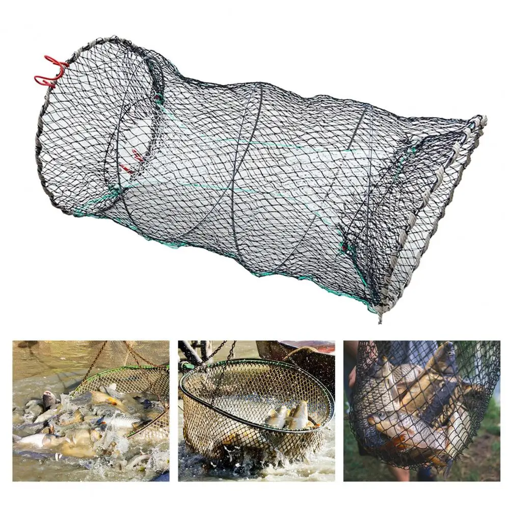 

Crab Shrimp Trap Portable Reusable Fishing Bait Traps for Catching Fish Crab Shrimp Quick Set-up Casting for Easy Fishing