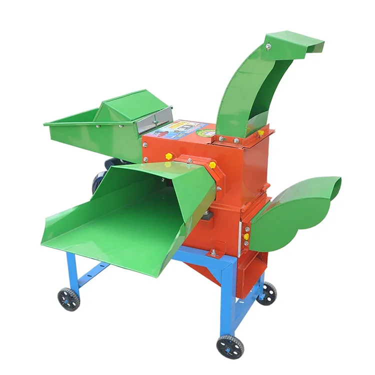 Electric and Di esel Animal Feed Chaff Cutter Machine for sale Good Quality Straw Cutter