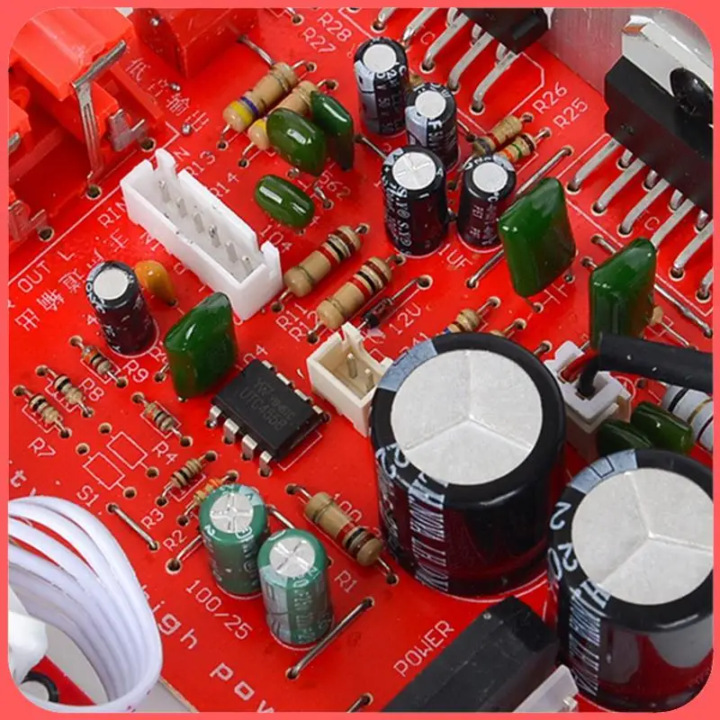 X12A-DX-618 Audio Subwoofer Stereo Amplifier Board 2.1 Channel 60Wx3 DC12-18V Module With Power Cable Easy Install