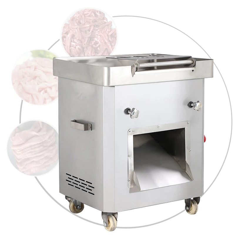 2200w High-Power Desktop Meat Slicer For Restaurants Supermarkets Canteens Electric Automatic Meat Cutting Machines