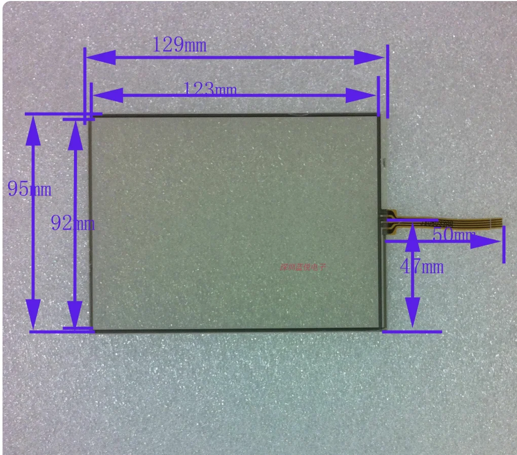 

6.5-inch resistive touch external screen handwriting screen industrial control screen 129 * 95 065033