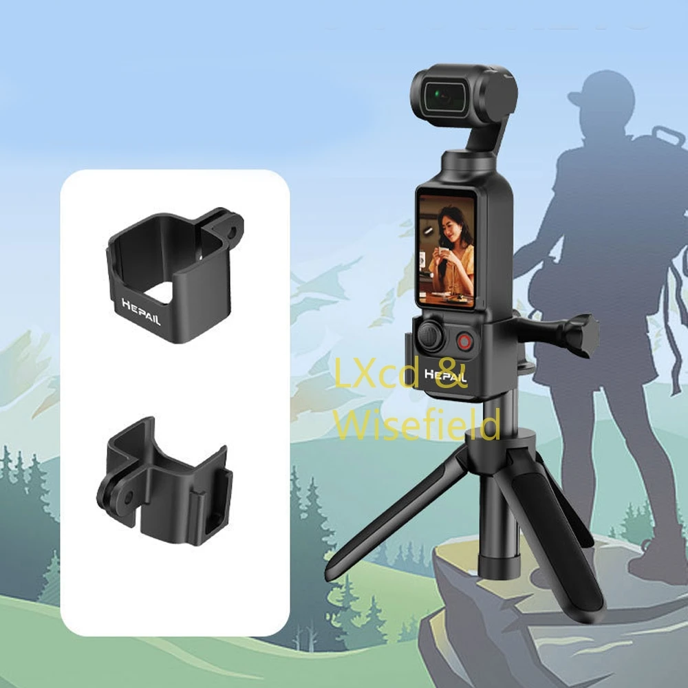 

1pcs For dji Osmo Pocket3 Expansion Adapter Expansion Frame Bracket Holder Stand for Pocket 3 Camera Accessories