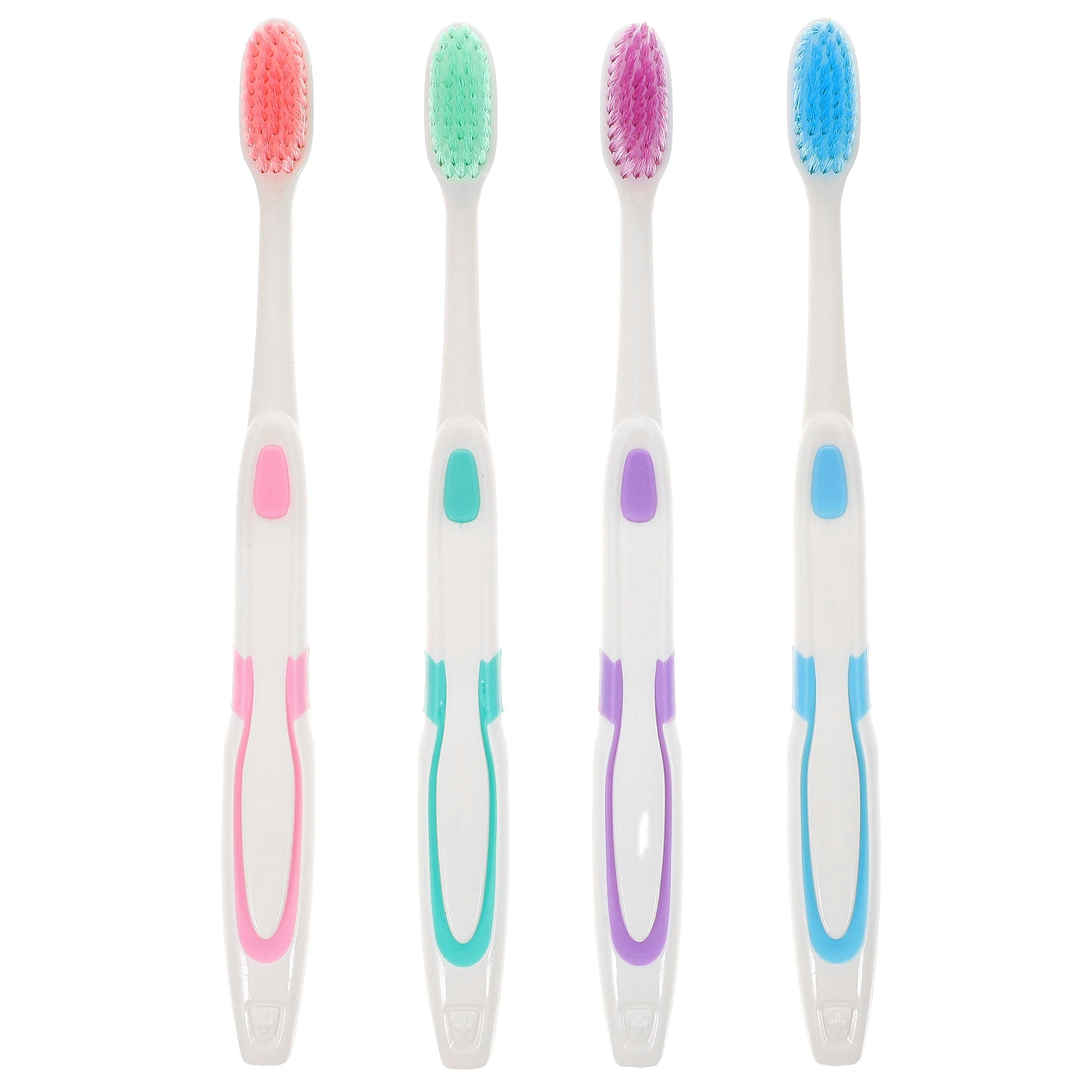 

4pcs Nano Toothbrush Soft Adult R om Material Ergonomic H Ultrathin Bristle Clean Teeth