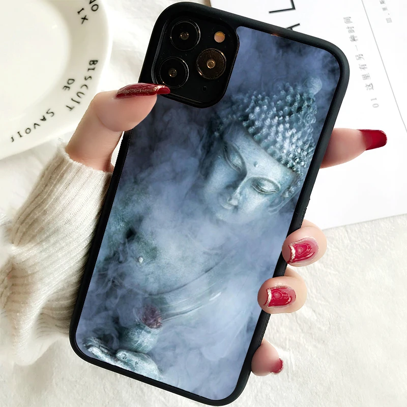 5 5S SE 2020 Phone Cover Case for iPhone 6 6S 7 8 PLUS X XS XR 11 12 13 MINI 14 PRO MAX Rubber Silicone Gautama Buddha