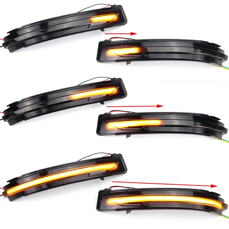 ديناميكية بدوره إشارة مرآة الرؤية الخلفية مؤشر الضوء الوامض لنيسان X-Trail T32 قاشقاي J1 نافارا NP300 جوك باثفندر تيرا #5