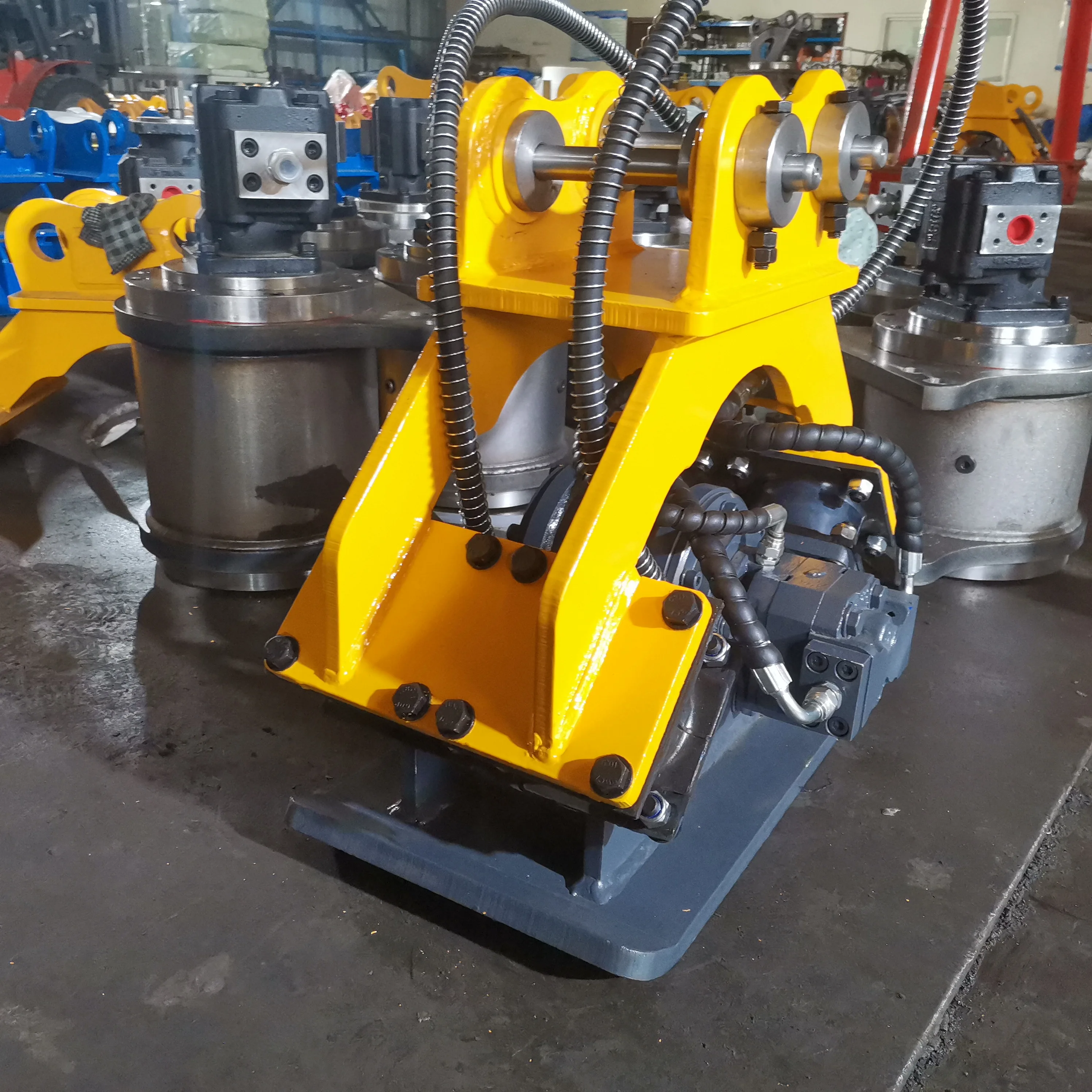 DHG-mini,Excavator Hydraulic Plate Compactor Excavator Compactor Vibration Plate Compactor For 3-4 ton Excavator