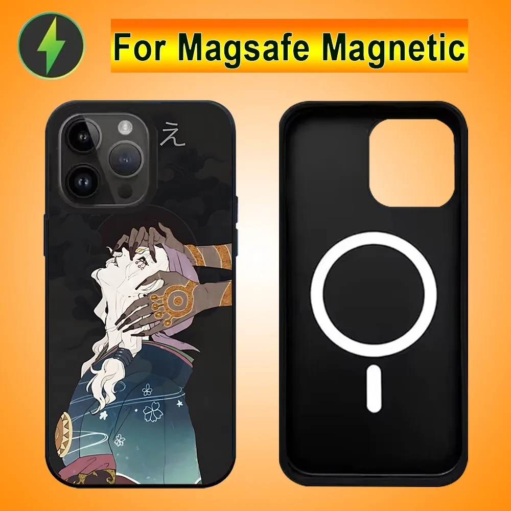 Anime Mononoke Kusuriuri Phone Case For IPhone 15 14 13 16 Pro Max 11 12 Mini Alex Mirror For Magsafe Wireless Charging Cover