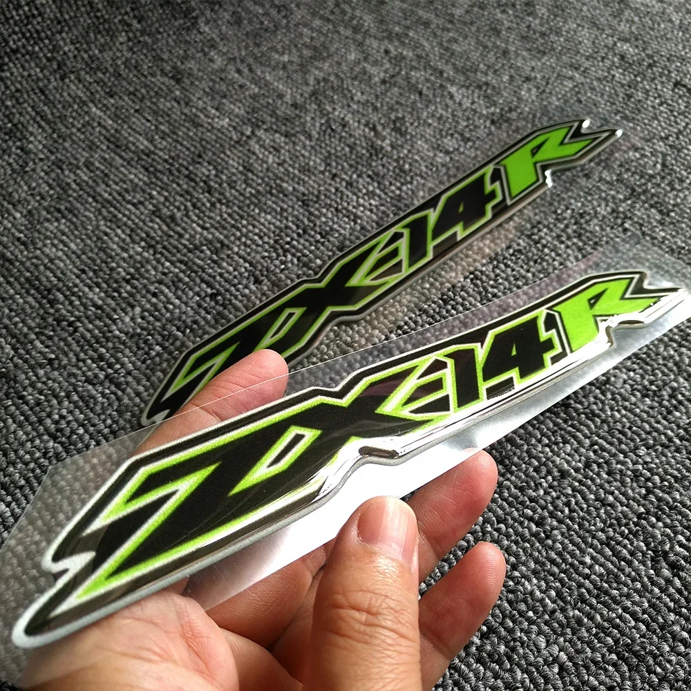 TankPad For Kawasaki Ninja ZX-14R ZX14R ZX 14R Tank Pad Oil Stickers Emblem LOGO Fairing Decal Motorcycle Gas Knee