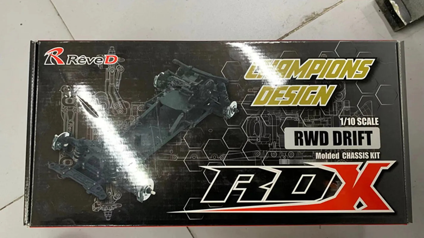 REVED RDX 1/10 SCALE RWD DRIFT CHASSIS KIT No Electronic Equipment