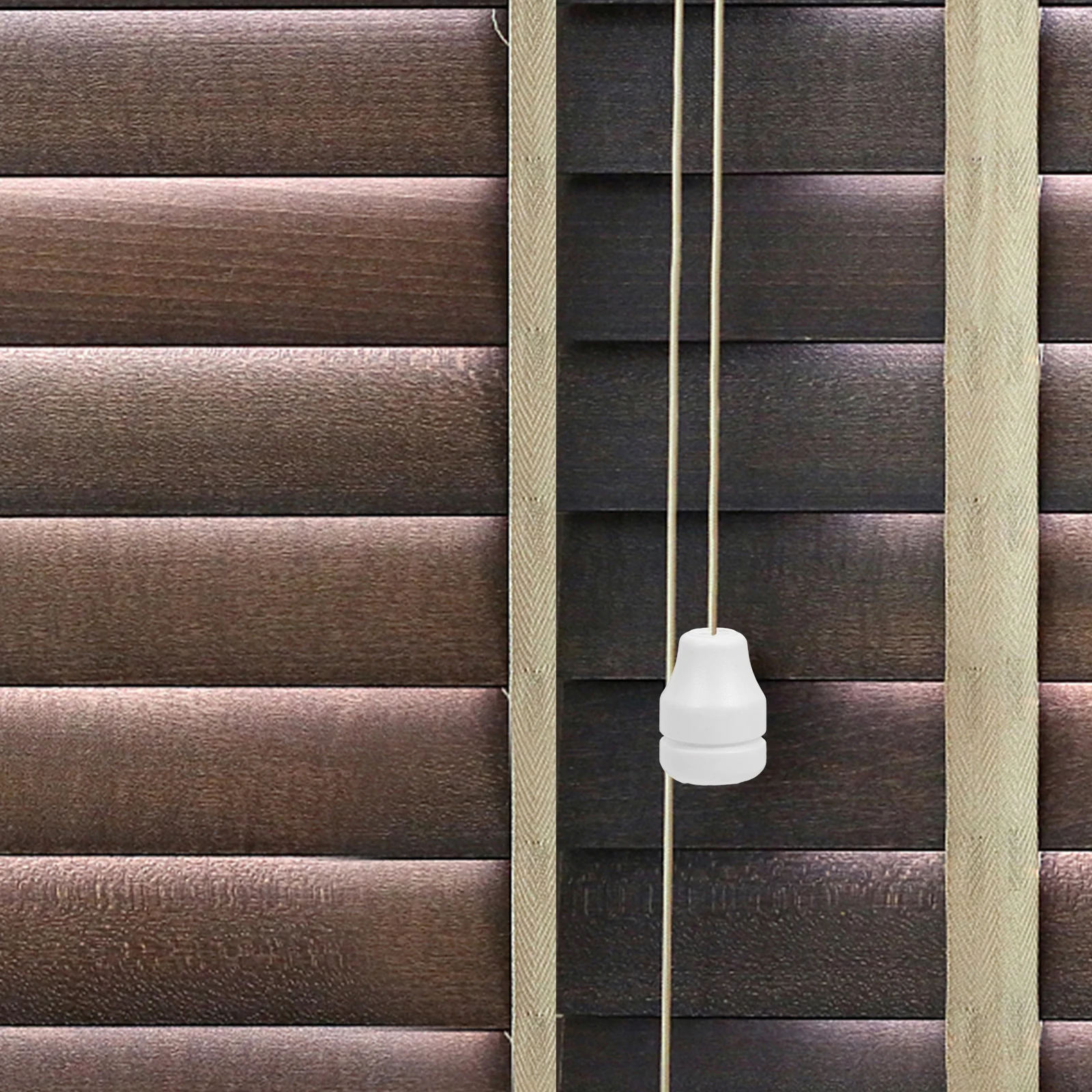 

6pcs Blind Accessories Wood Pull Knobs Blinds Accessories Parts Window Blind Cord Pull Cord Ends Blinds Tassels Drops