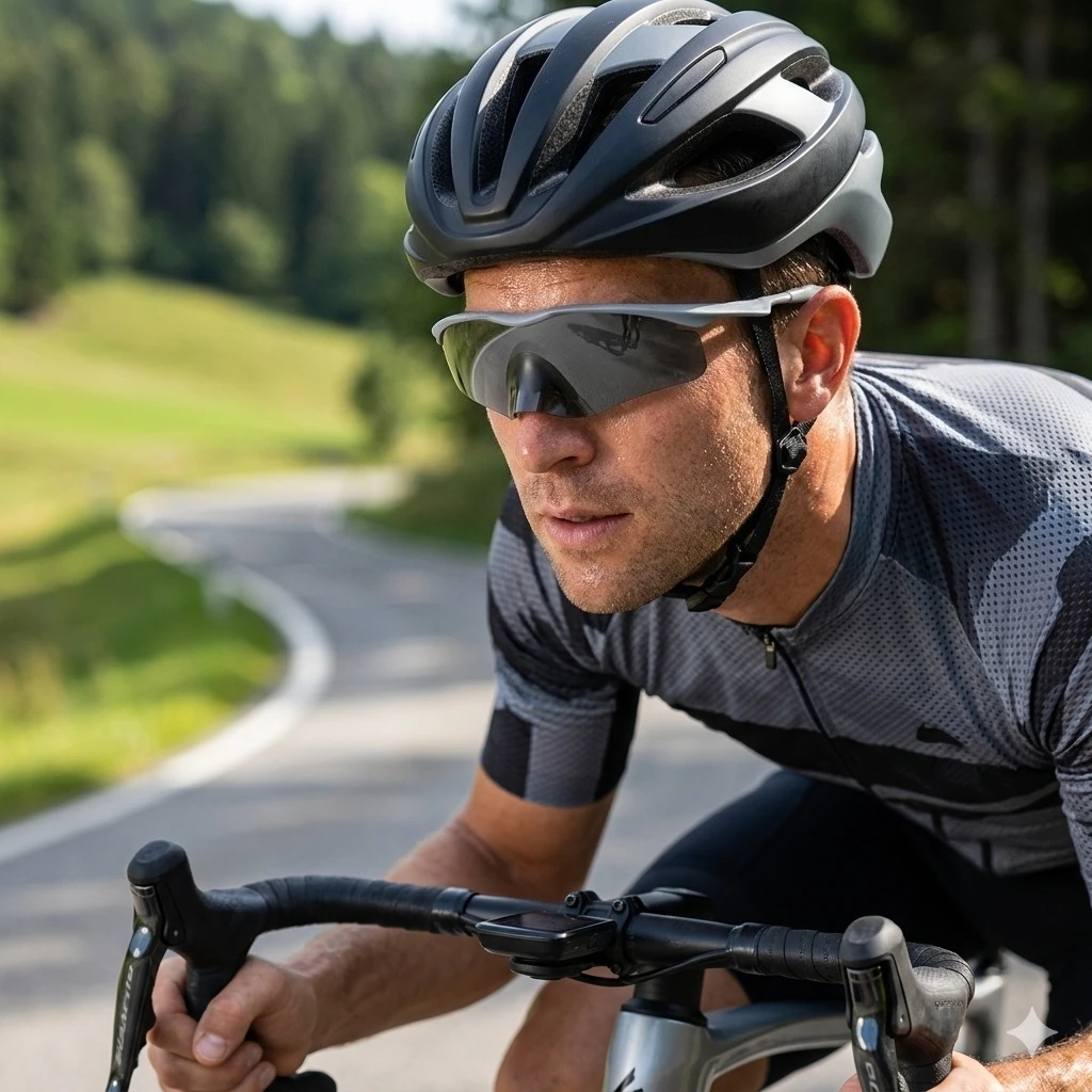 UV400 Cycling Sunglasses Men Women Outdoor Sports Glasses TR90 Frame PC Lens Bicycle Riding Running Eyewear