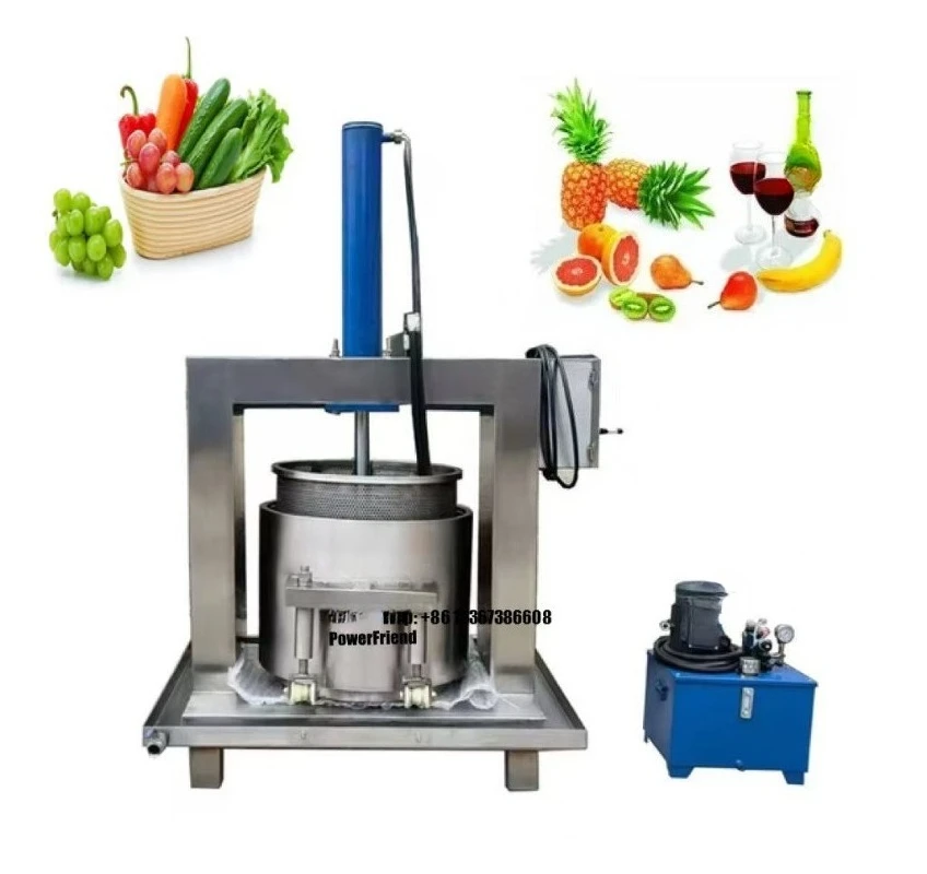 

New Powerfriend hydraulic hydraulic press, suitable for seed, walnut, sesame, ginger cold pressing, fruit and vegetable processi