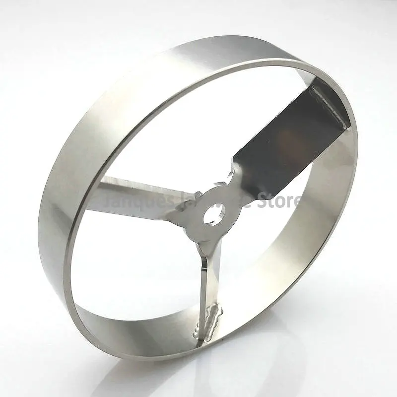 1pc 실험실 OD 50mm/60mm/80mm/100mm 스테인레스 스틸 터빈 유형 교반기 패들, 교반 블레이드 또는 1pc 분산 교반 혼합 막대