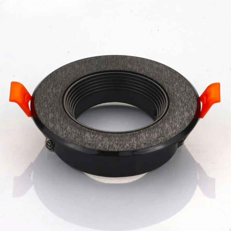 

2PCS Moderate Price High Quality Iron Indoor Recessed Ceiling Round Spotlight Fixture Downlight Frame