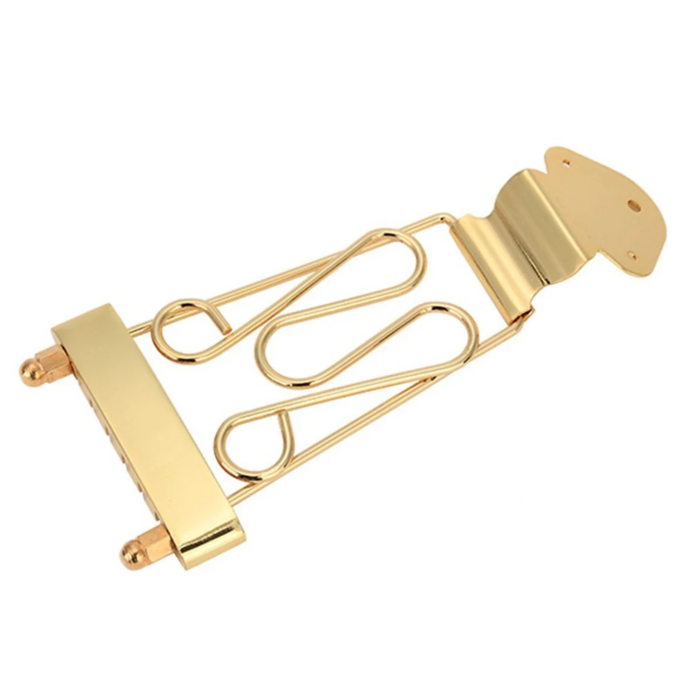 

High Quality Golden Wired Frame Tailpiece for 6 String Guitar 335 Replacement Zinc Alloy Guitar Tailpiece Component