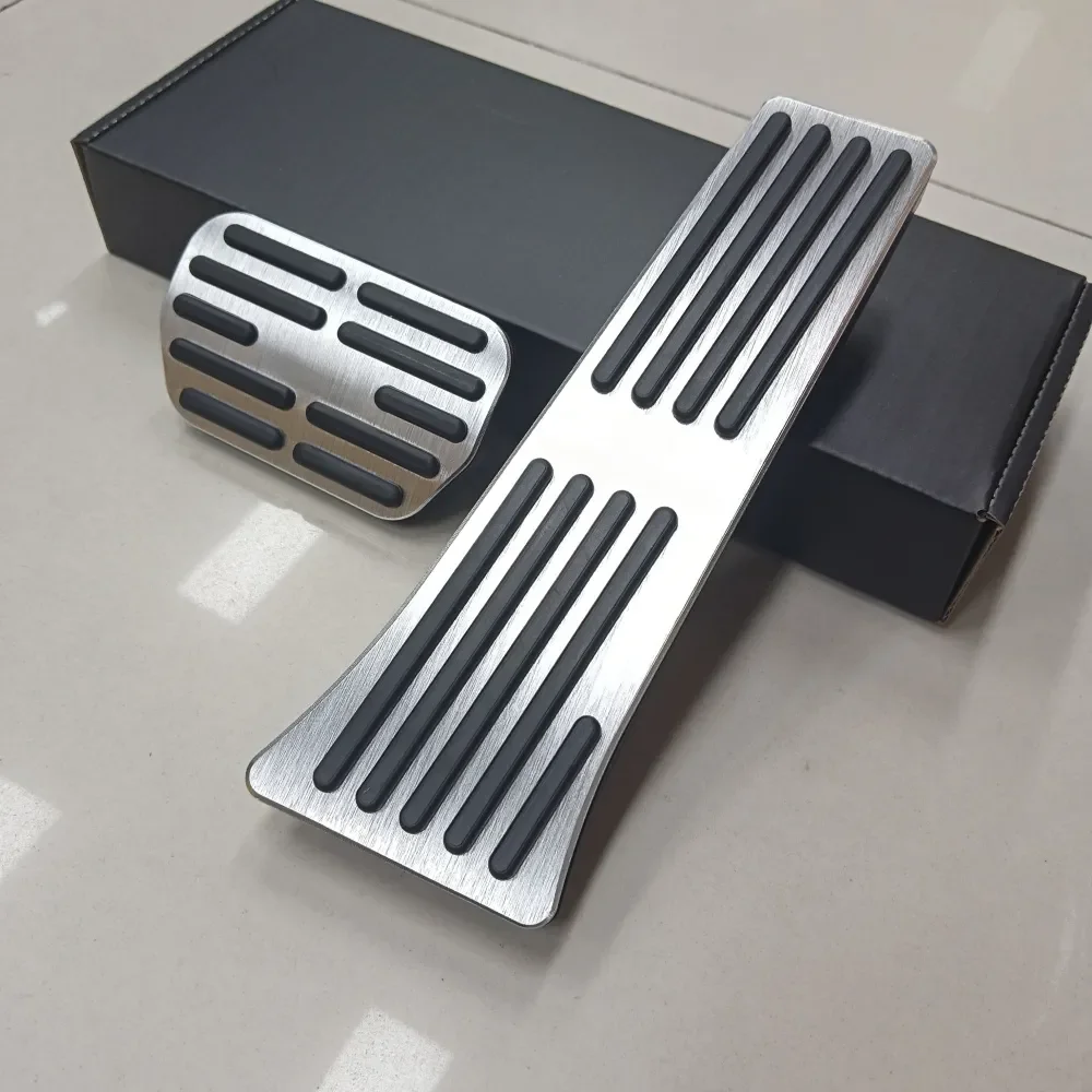 For Xpeng G6 P7+ P5 G9 X9 Aluminum Accelerater Brake Pedal Fuel Gas Pad Foot Suport Cover Car Accessory