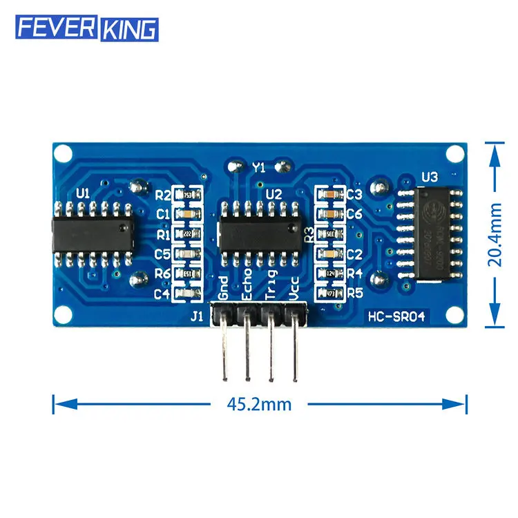 Ultrasonic Module HC-SR04 Distance Measuring Transducer Sensor for arduino HCSR04 DC 5V IO Trigger Sensor Module HC SR04 Board