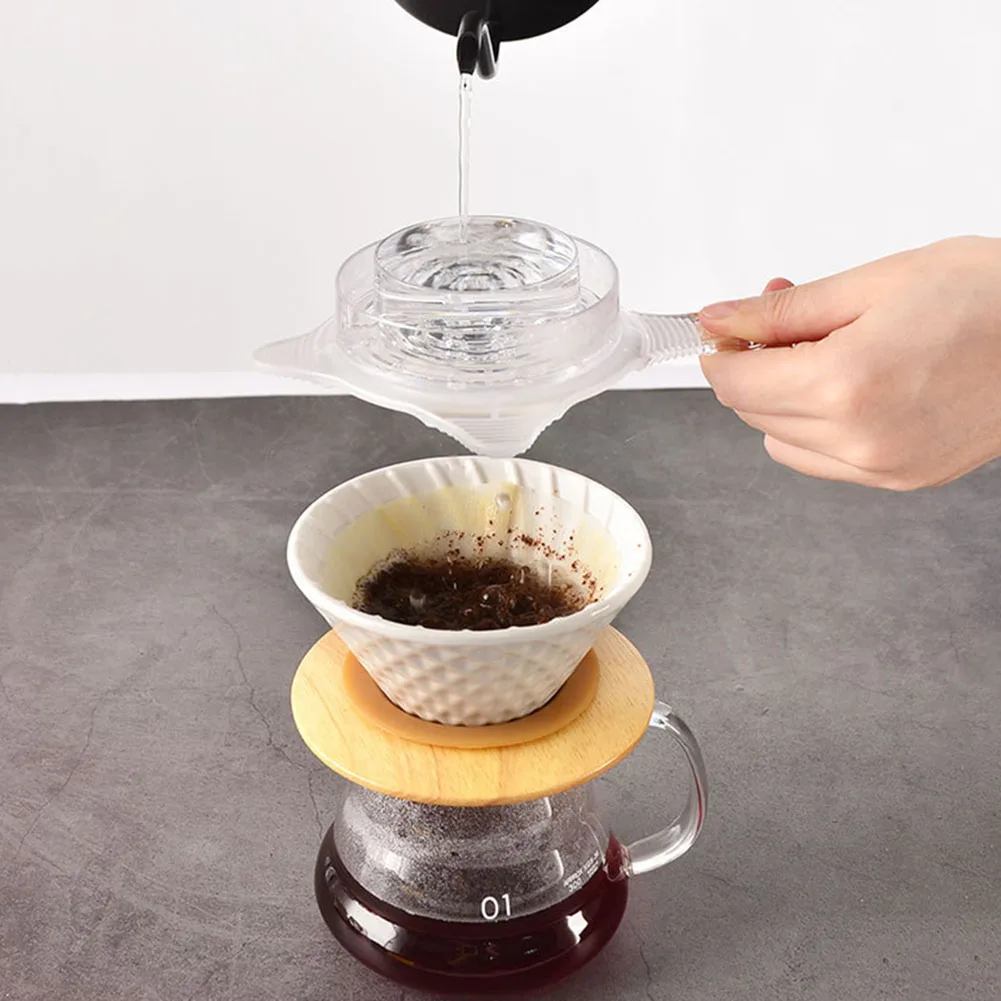 Practical and Portable Pour Over Coffee Dripper with Cup Stand Reusable Coffee Filter Enjoy a Delicious Brew Anywhere!