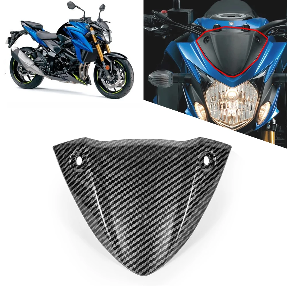 For SUZUKI GSX S750 GSX-S750 GSXS750 2017 2018 2019 2020 2021 Unpainted Headlight Upper Cover Fairing Motorcycle Accessories