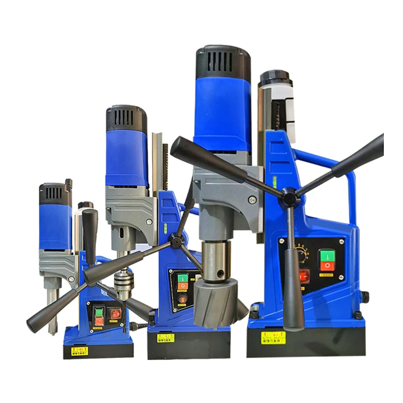 Magnetic Core Drill Machine MG13 MG16 MG23RE Annular Cutter Magnetic Drill Press 1500W 2000W Electric Bench Drilling Rig Machine