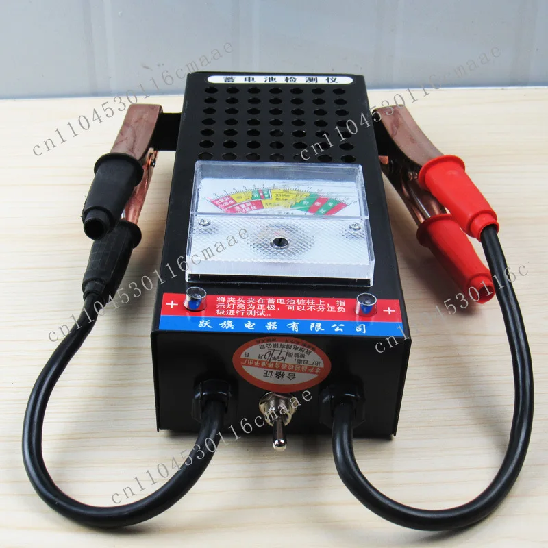 Electric Vehicle Battery Tester, Battery Capacity Tester 6v12v Battery Meter Intelligent Detection