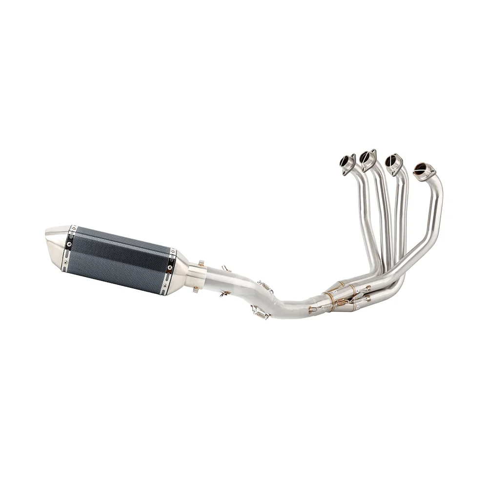 For Kawasaki ZX7R 1996 to 2003 ZX7 Ninja ZX 7R ZX-7R P1-P7 Escape Motorcycle Exhaust Muffler With Header Link Pipe Slip-on