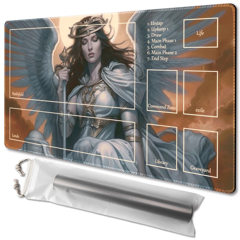 

The leader-Board Game TCG Playmat Table Mat Game Size 60X35 CM Mousepad Compatible for MTG CCG