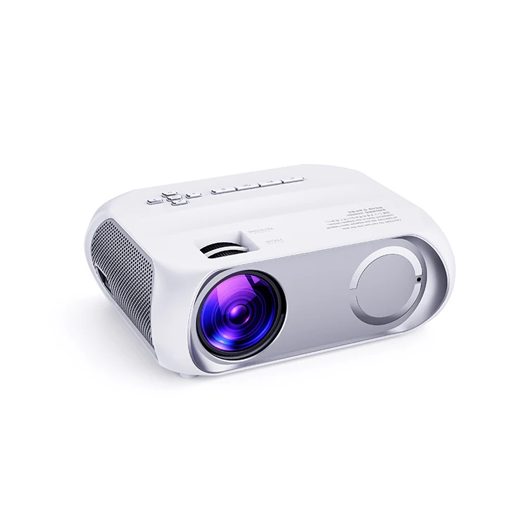 Portable Home Theater Mini Pocket Projector OEM Color High Lumens Native 1080p LCD Mini Projector