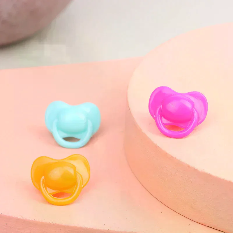 Ciuccio per espressione ciuccio per bambola in miniatura per casa delle bambole da 20 pezzi per accessori per bambole Giochi di finzione per bambini